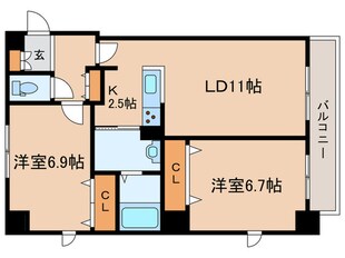 フォルテの物件間取画像